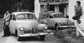 1951 FX Ute and sedan (48-215)